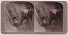 c1580)  STEREOVIEW 1914-18  WW1 TUNNELERS MASSINES RIDGE YPRES 1917