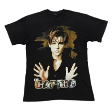 Vintage Leonardo Dicaprio Shirt Large 90s Single Stitch Movie Promo Titanic