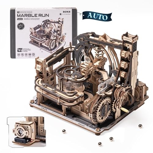 3D Puzzle für Erwachsene, elektrische Modellbausätze Marmor Raumhafen LGC01, 472 Teile - Bild 1 von 6
