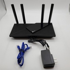 TP-Link AX1800 Works with Alexa Dual Band Gigabit Router - Black