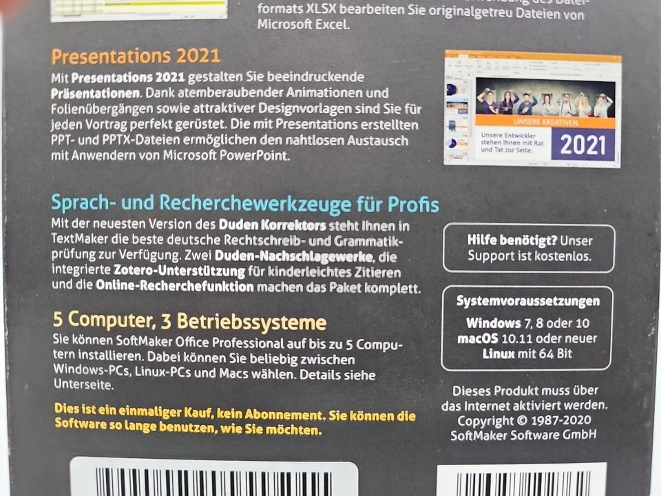 SoftMaker Office 2021 Professional für Windows und MAC - 5 Benutzer ESD  - Bild 4 von 4