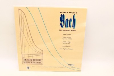 Reference Recordings RR-51 Albert Fuller Bach For Harpsichord Audiophile LP