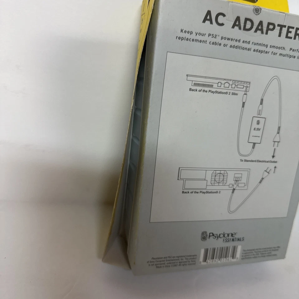 AC ADAPTER FOR PLAYSTATION 2 all models brand new factory sealed - Image 4 of 4