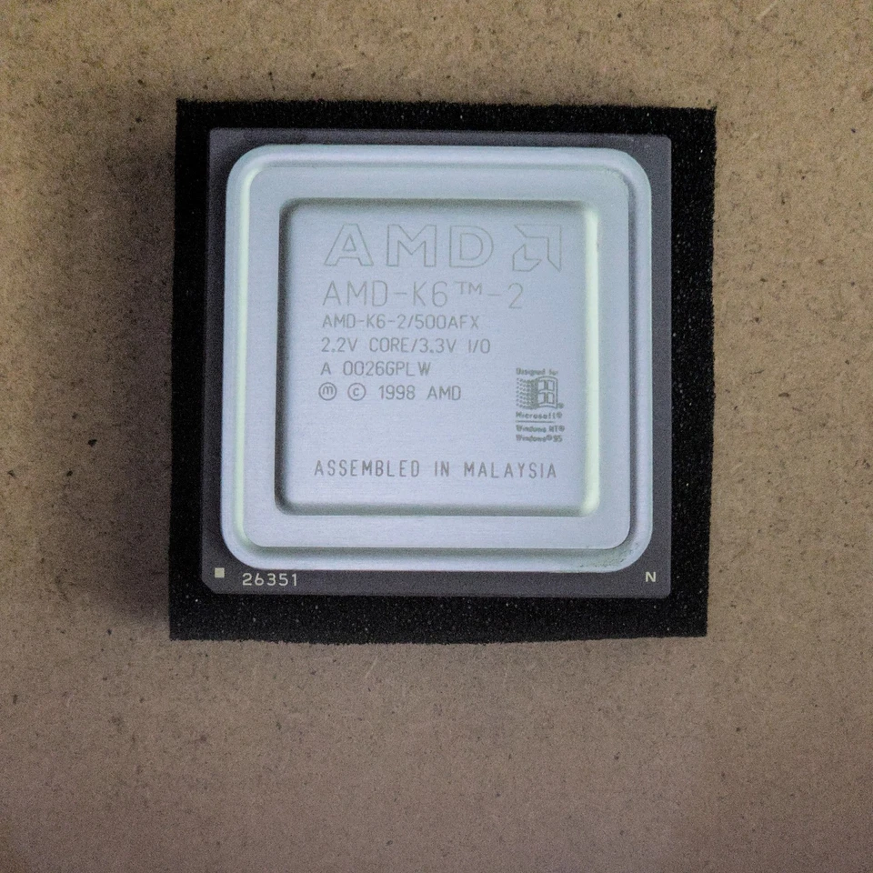 AMD K6-2 500 AFX Desktopprozessor