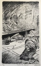 ARMANDINA LOZANO (Mexican-American)  Ltd ed 1985 screenprint 46/50