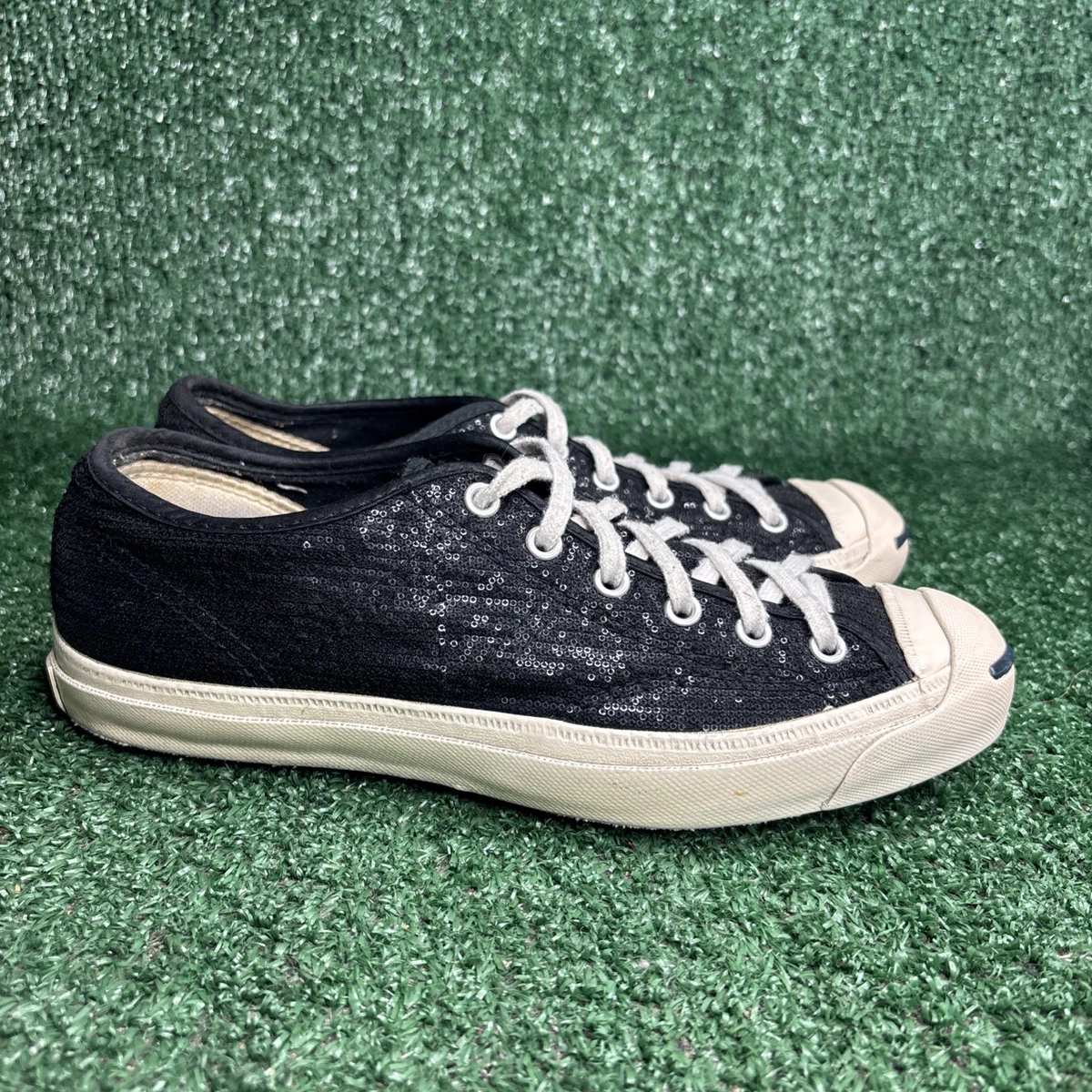 Converse Jack Purcell Black Athletic Shoes for Women for sale | eBay