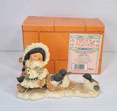 Enesco Friends of the Feather Every Step of the Way 384143 1998 Eskimo Penguins