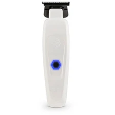 StyleCraft Pro Saber WHITE LE Metal Hair Trimmer Digital Brushless Motor Barber