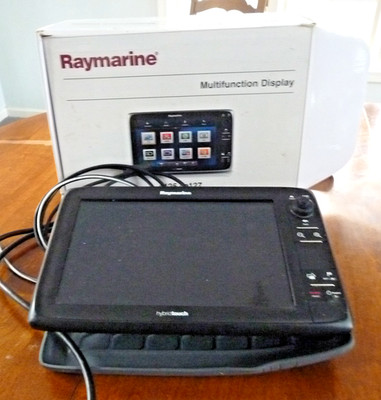 Raymarine e125 Hybridtouch GPS Chartplotter Multifunction Display - In Box!