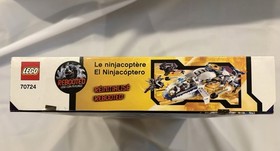 LEGO Ninjago NinjaCopter 70724 Complete Set New Unopened 516 pcs