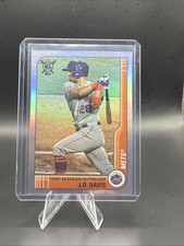 2021 Topps Big League #199 J.D. Davis Silver Holo /199