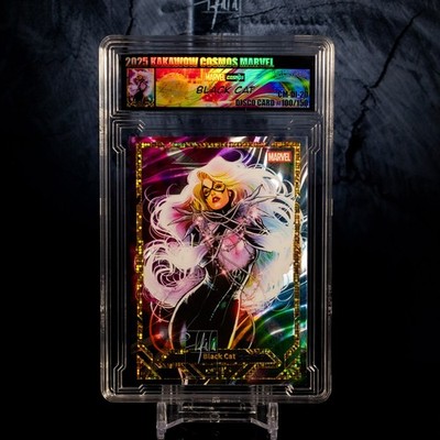 Black Cat Disco Card CM-DI-20 #/150 2025 Kakawow Cosmos Marvel Custom SLAB
