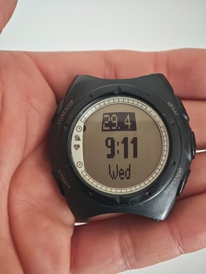 Suunto t6 Sportuhr Outdoor Pulsuhr funktioniert neue Batterie ohne Armband