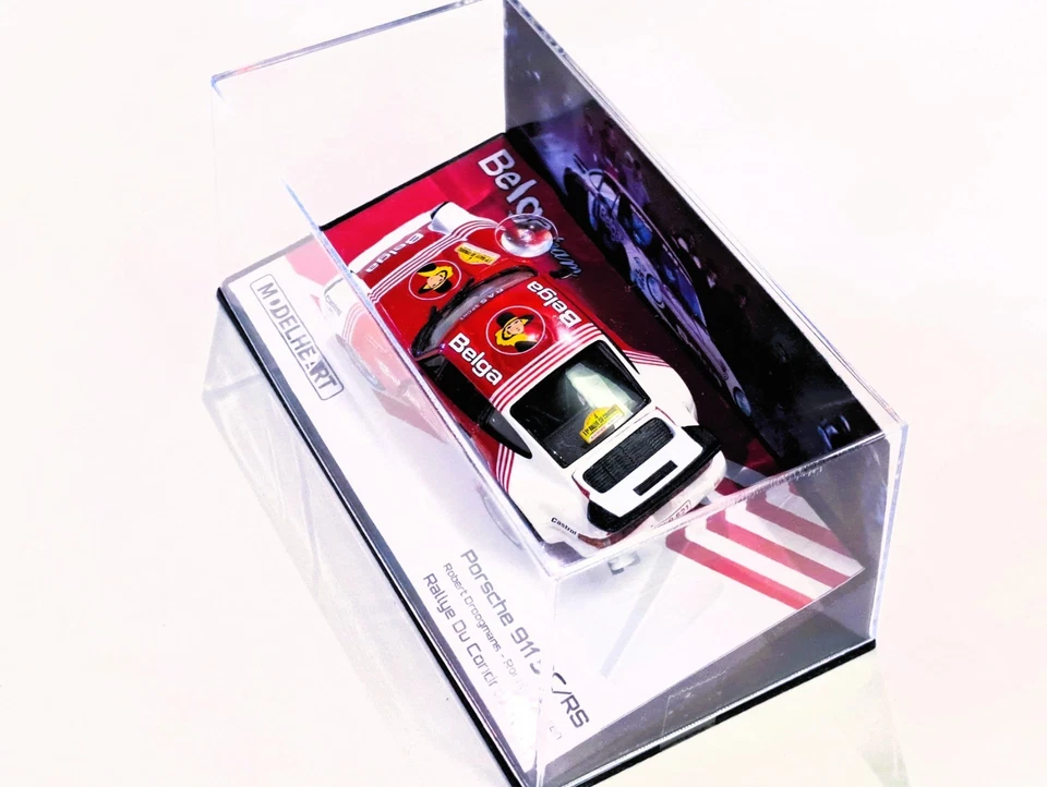 1:43 Porsche 911 SCRS Gruppe B Sieger Condroz 1984 Aufkleber BELGA Decals - Bild 3 von 4