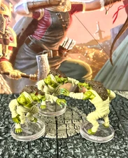 Gnoll Demoniac x3 D&D Miniature Dungeons Dragons Monster Manual Collection 8