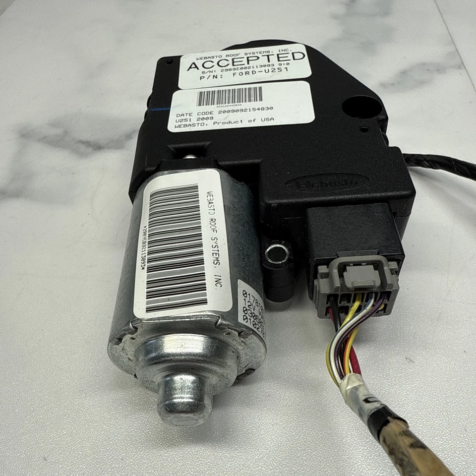 OEM 06-10 Mercury Mountaineer Ford Explorer techo corredizo techo corredizo motor de control de potencia Foto 4 de 4