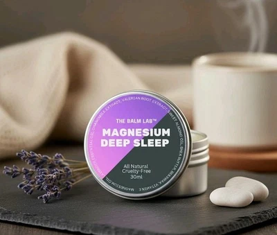 THE BALM LAB™ Deep Sleep Magnesium Balm – Relaxation, Stress Relief & Restful Night Support 💤