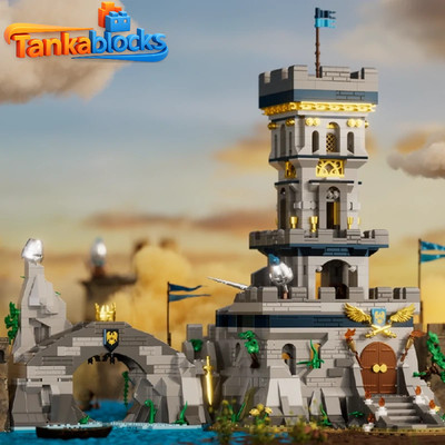 The Nest City Azure Throne Buildings Blocks Set Toy Gift  2363pcs No Box