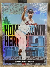 SPENCER STRIDER - 2025 TOPPS MLB ALL-STAR GAME HOMETOWN HEROES #HH-10 Braves!