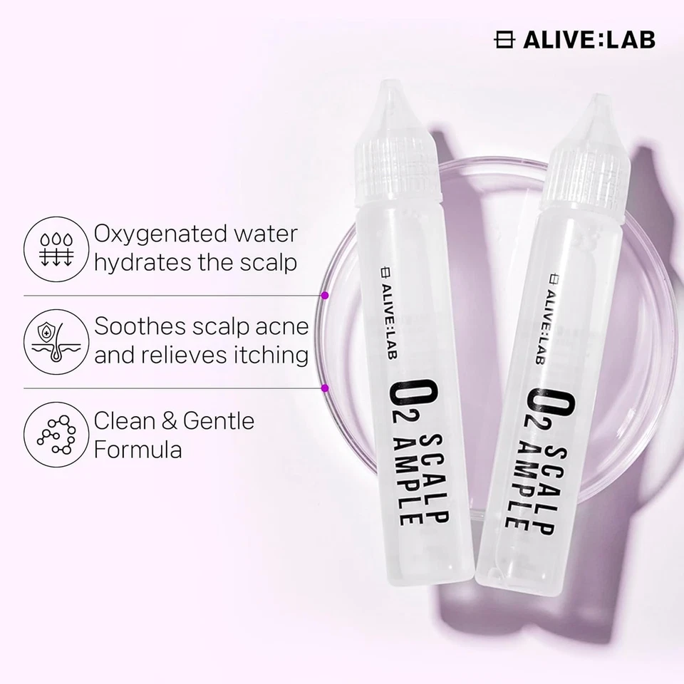 ALIVELAB O2 Scalp Ampoule � Leave-in Anti-Dandruff, Anti-Itch Scalp Care Serum � - Image 3 of 4