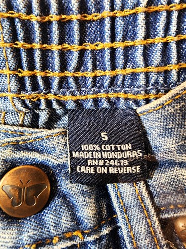 K/19 Sonoma Girl's 5 Flare Jeans Denim Blue - Picture 6 of 7