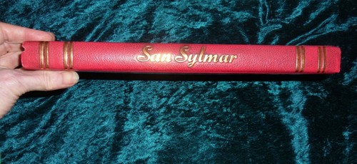 San Sylmar Red Leatherette Copy with Record in Back - Picture 3 of 4