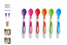 Munchkin Soft-Tip Infant Spoon, BPA Free, Multi-Color, 6 Count