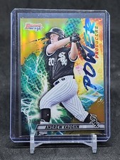 2019 Bowman's Best Power Producers Gold Refractor /50 Andrew Vaughn #PP-AV