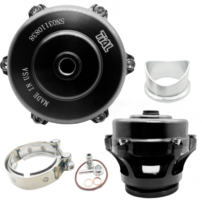 Tial Q Series Blow Off Valve BOV Black 50mm 2 psi Spring w/ Mild