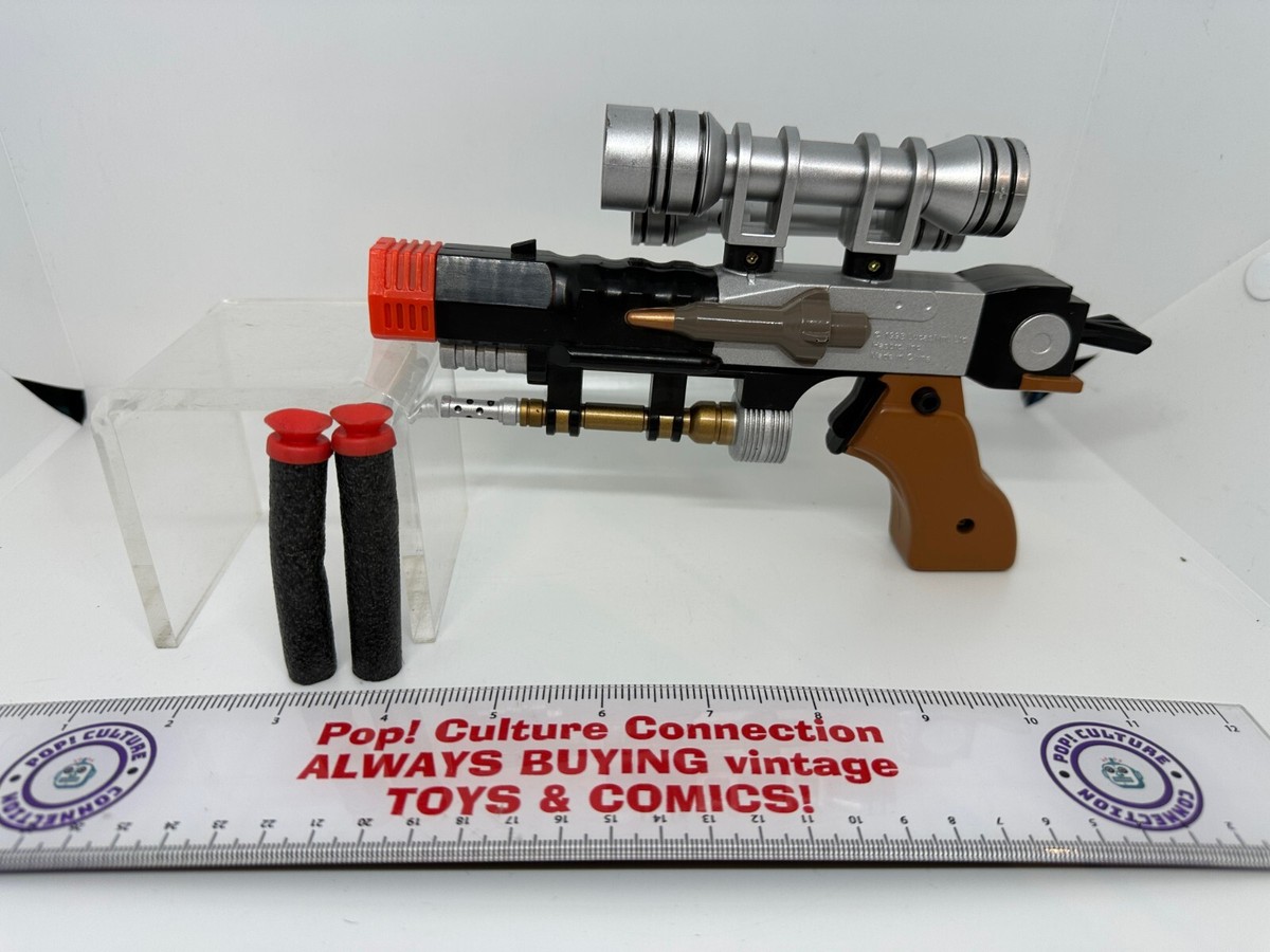 1998 Hasbro Star Wars Naboo Foam Firing Blaster Han Solo Rare