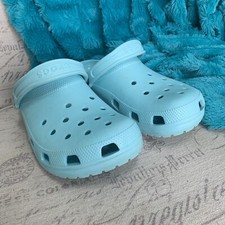 Crocs Adult Classic Clog Teal Baby Blue Size 9M/11W