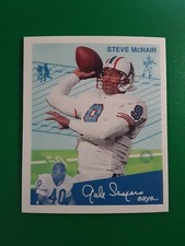 Steve McNair 1997 Fleer II: Goudey series football card #9in very good condition