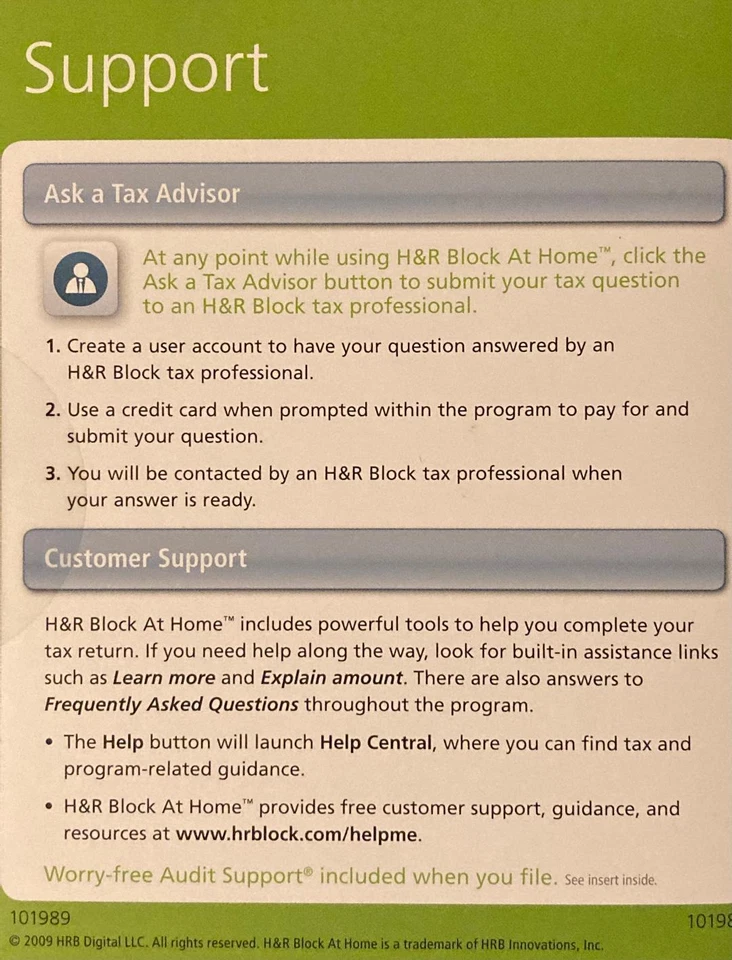 2009 TaxCut DELUXE Federal turbo H&R Block Tax Cut New sealed CD in the Sleeve! - Image 2 of 4