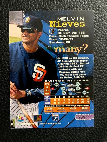 1994 Topps Stadium Club - - Pick A Card -#3 - #708 +RC +DL +Inserts & Parallel - Picture 32 of 48
