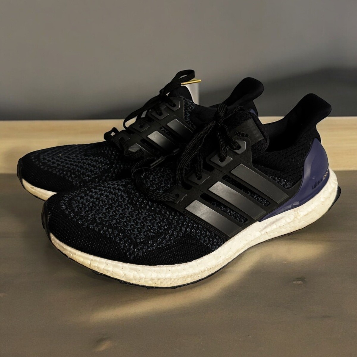 RARE Adidas Ultraboost 1.0 BLack Purple‎ OG Men\'s Shoes 8.5 B27171 Running boost Adidas_Originals_Ultraboost_1-  main image 2