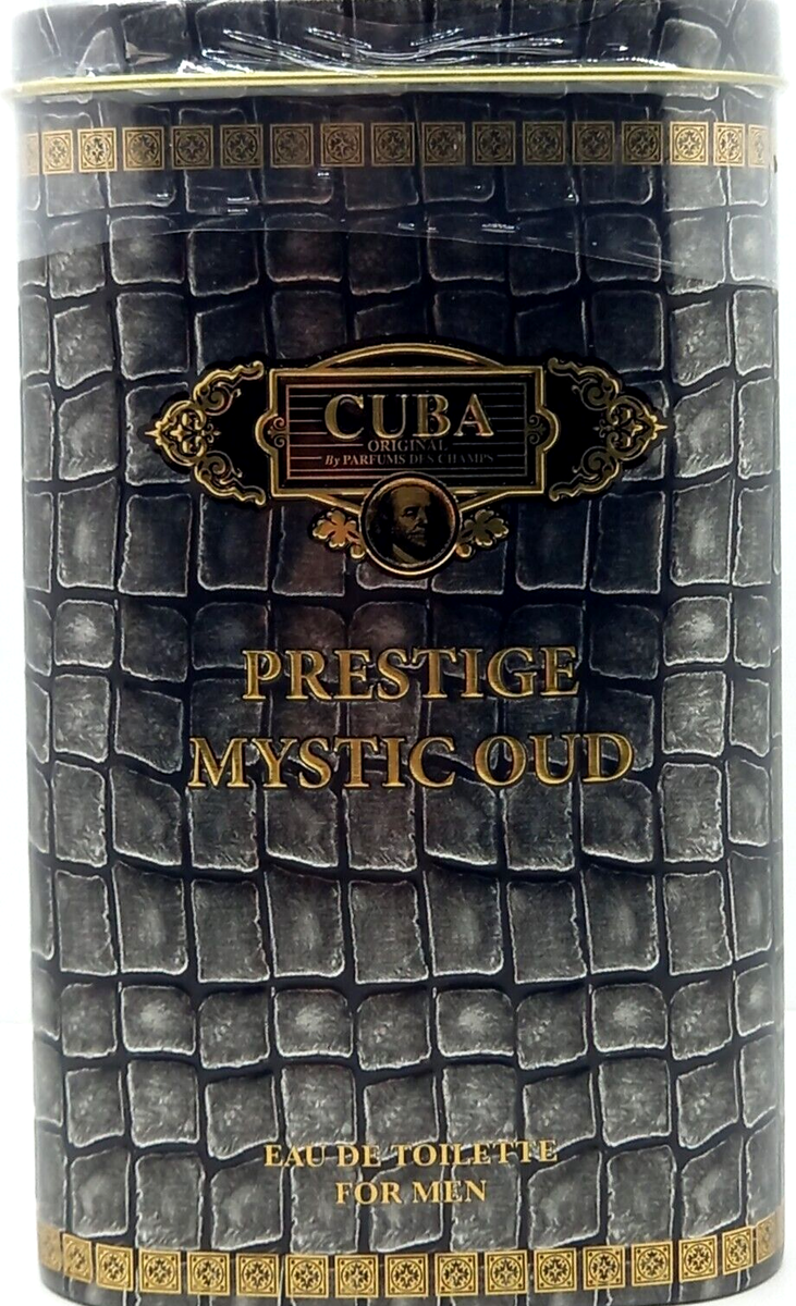 CUBA PRESTIGE MYSTIC OUD EAU DE TOILETTE SPRAY FOR MEN Oz 90