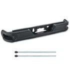 NEW Black Rear Bumper Assembly For 2019-2024 Sierra Silverado 1500 W/O Sensor