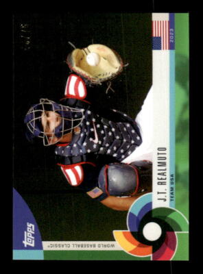 2023 Topps World Baseball Classic Global Stars Green #39 J.T. Realmuto /75