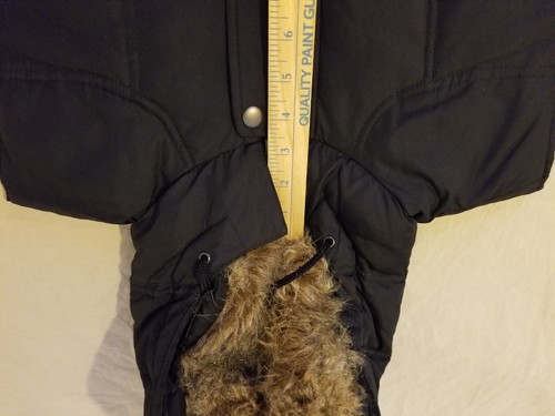 Womens GAP Full Zip Vest L Large Black Down Puffer - Picture 5 of 10