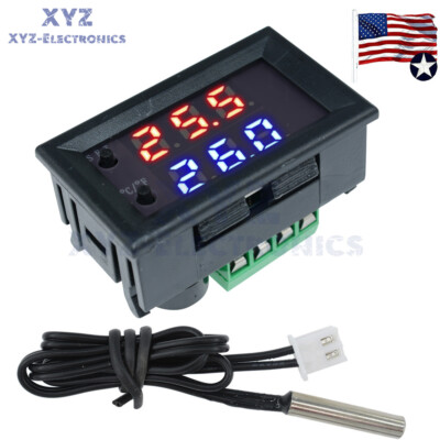 12V W1209WK Digital thermostat Temperature Controller -50-110°C Sensor Probe US
