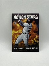 2023 Topps Update Michael Harris II Rookie Action Stars Insert #AS-6 Braves
