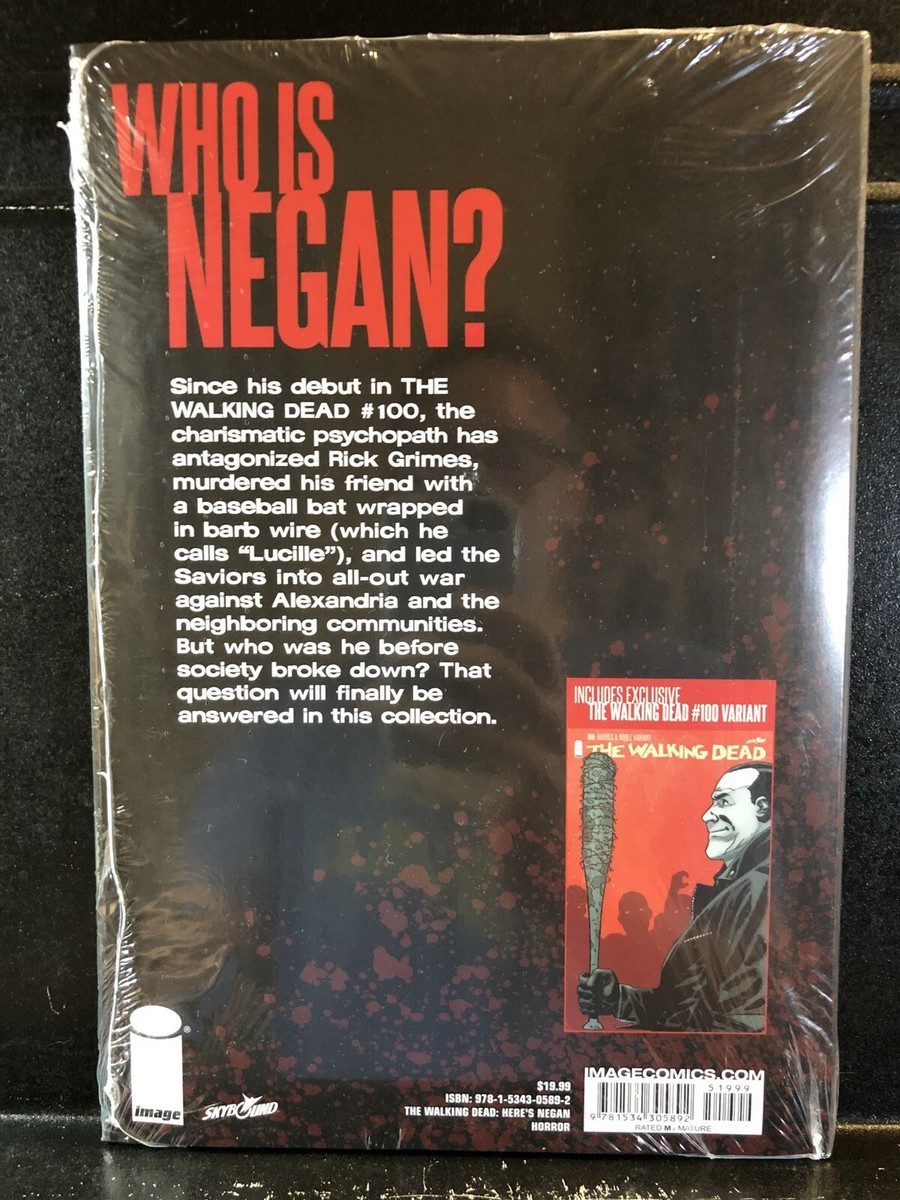 The Walking Dead Here's Negan! (2017 Image) Barnes Noble Hardcover