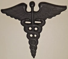 US Army MEDICAL CORPS SUBDUED Insignia Pin BADGE VINTAGE NOS USGI ORIG MILITARY 