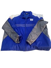 Preowned Reebok NFL New York Giants Windbreaker Jacket Size XL R3