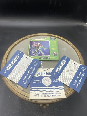 Viewmaster 20,000 Leagues Under The Sea Three Reel Set 974 A, B, C