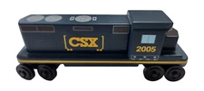 Wooden Whittle Shortline Railroad CSX-T GP-38 Diesel Engine Locomotive 2005