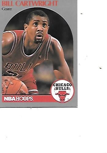 Bill Cartwright 1990-91 NBA Hoops Basketball Card #61