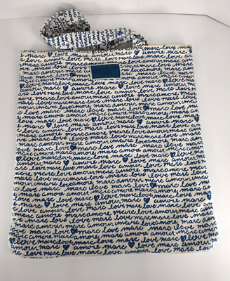 Marc by Marc Jacobs Cotton Tote Bag Love Amour Standard Supply Workwear