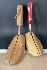 Wooden Cedar Shoe Travel Tree By Rochester Shoe Tree Company For Florsheim Men's