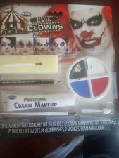 Evil Clowns Makeup Kit Halloween